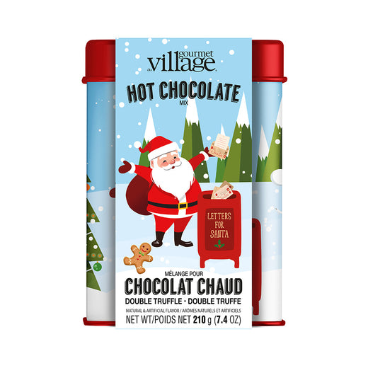 Hot chocolate - Festive metal souvenir tin