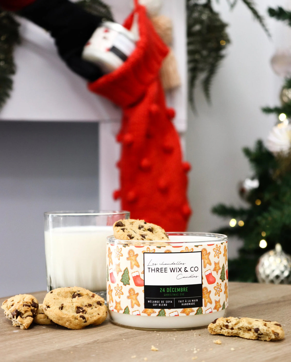 Candle 24 DECEMBER - Three Wix And Co