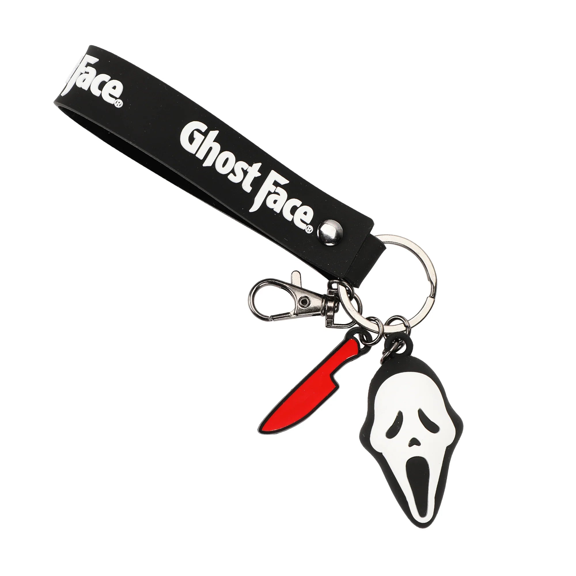 Bracelet Ghost Face avec breloque couteau