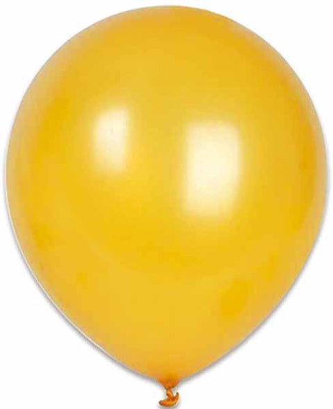 Ballons de latex 12" (10/pqt) - Or