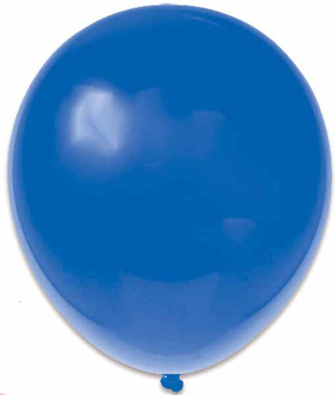 Ballons de latex 12" (10/pqt) - Bleu royal