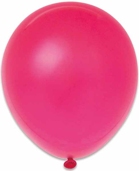 Ballons de latex 12" (10/pqt) -  Fuchsia