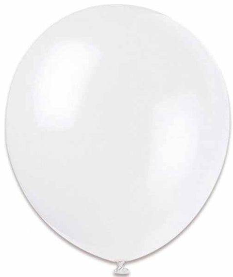 Ballons de latex 12" (10/pqt) - Blanc