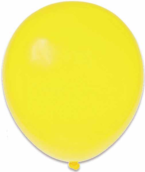 Ballons de latex 12" (10/pqt) - Jaune