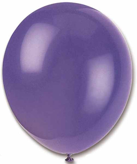 Ballons de latex 12" (10/pqt) - Violet