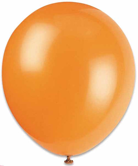 Ballons de latex 12" (10/pqt) - Orange