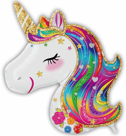 Licorne - Ballon aluminium 36"