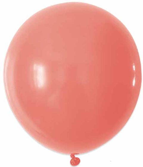 Ballons de latex 12" (10/pqt) - Rouge pastel