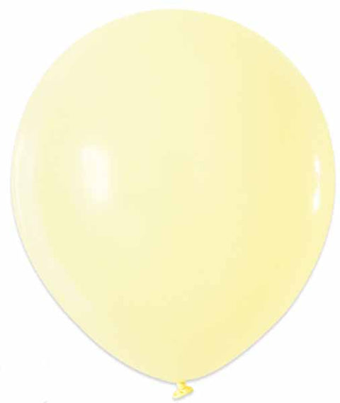 Ballons de latex 12" (10/pqt) - Jaune pastel