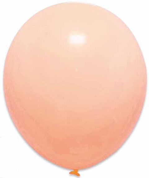 Ballons de latex 12" (10/pqt) - Pêche pastel