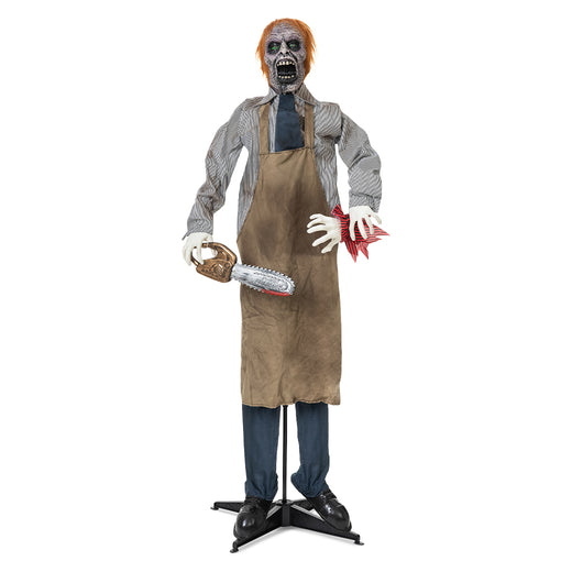Life-size animated chainsaw man