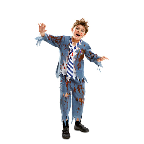 Zombie Student Costume - Boy