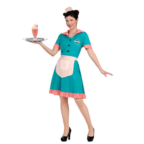 50s Waitress Costume - Women