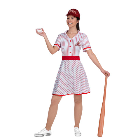 Costume Joueuse De Baseball Vintage - Femme