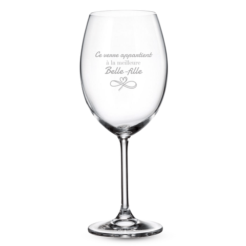 Best Daughter-in-law - Wine Glass