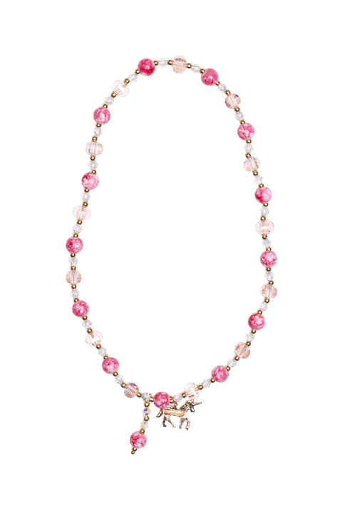 Boutique Pink Crystal Necklace Assortment