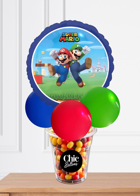 Verre de jujubes - Mario Bros