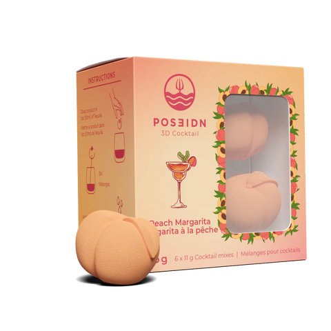 Peach Margarita - Box of 6 Cocktail Bombs (Tequila) - Poseidn