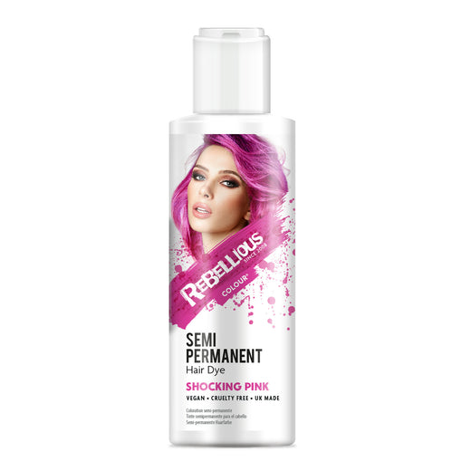 Teintures capillaires semi-permanentes - Neon UV Pink /Rose Néon  (UV Reactive)