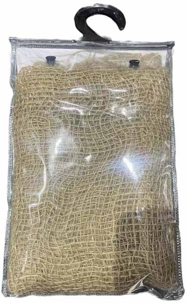 Halloween burlap fabric decoration 78 x 39 in.
