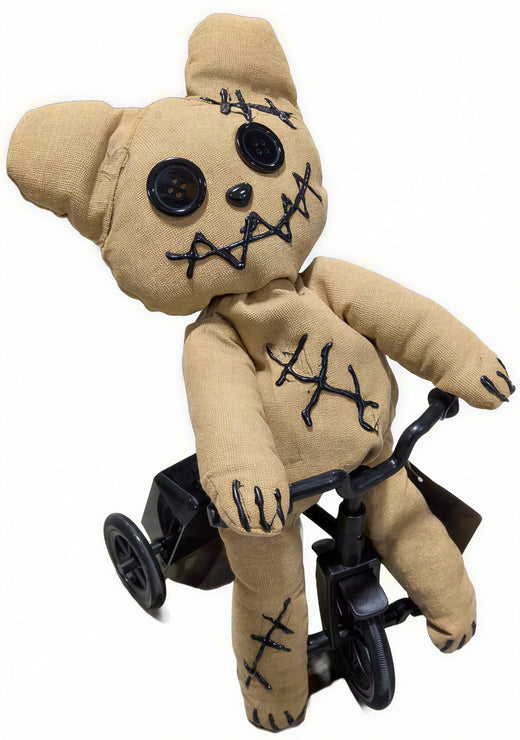 Ours animé sur tricycle