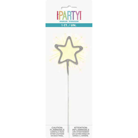 Star Shaped Sparkler 7"