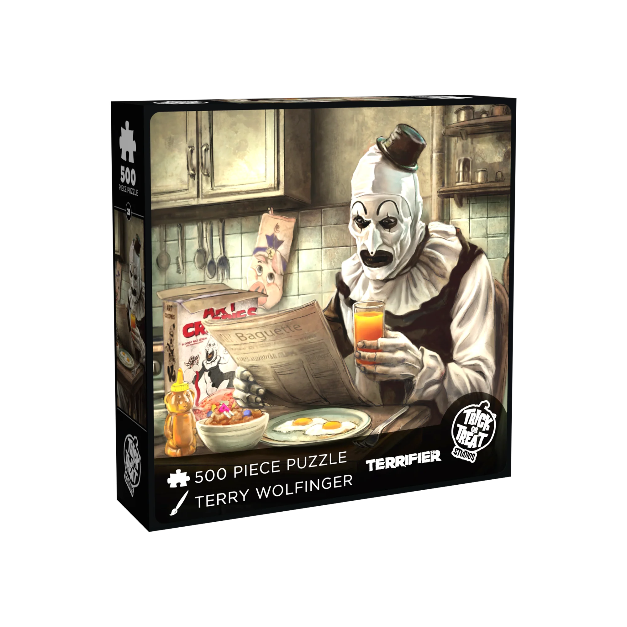 Art Krispies Terrifier cereal puzzle