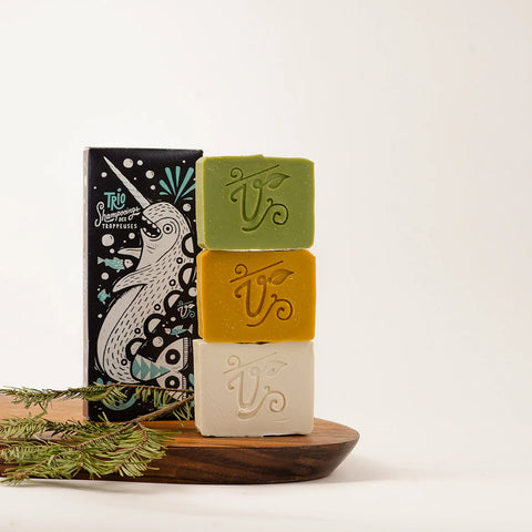 Trio Shampoo Bars - Les Mauvaises Herbes