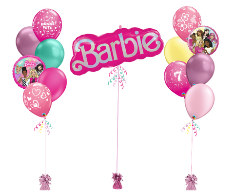 Bouquets de ballons - Barbie