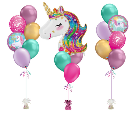 Bouquets de ballons - Licorne