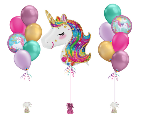 Bouquets de ballons - Licorne