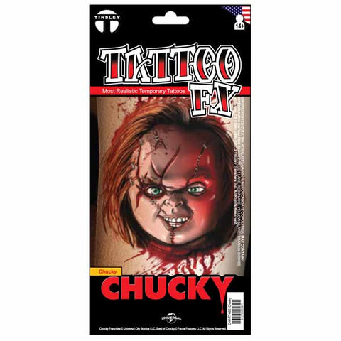 Tatouages - Chucky - Tinsley Transfers