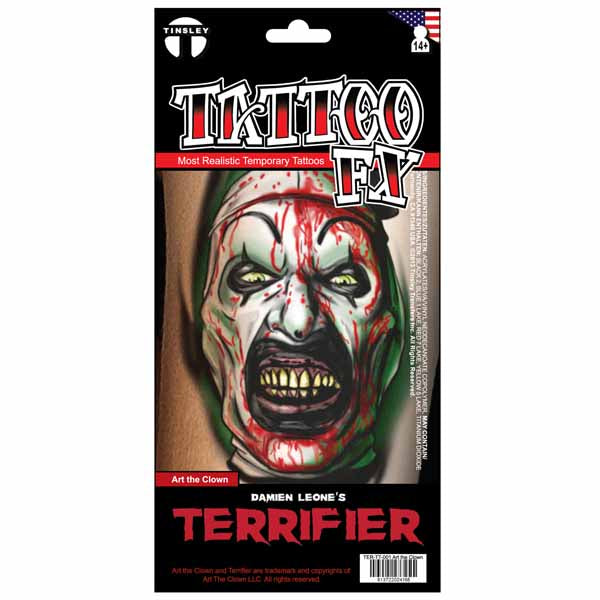 Tatouage FX Art le clown