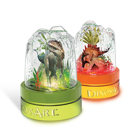 Globes d'eau lumineux - Dinosart™