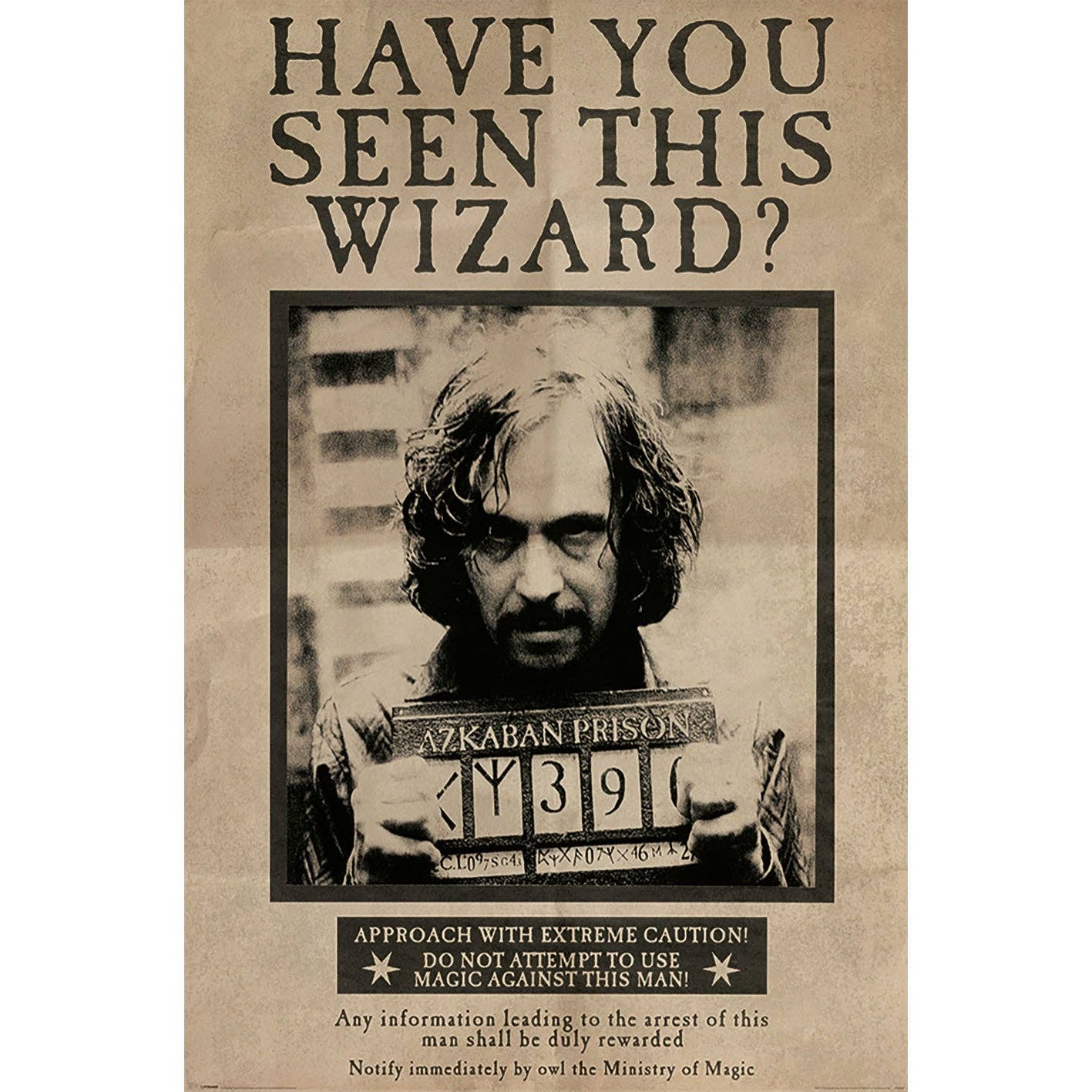 Harry Potter (Wanted Sirius Black) 61 x 91,5 cm