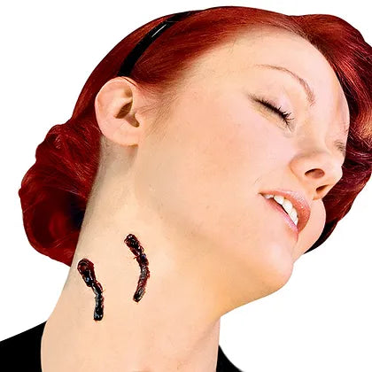 Morsure de vampire en latex