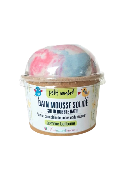 Bain mousse solide Bonbon en folie - Petit Nombril