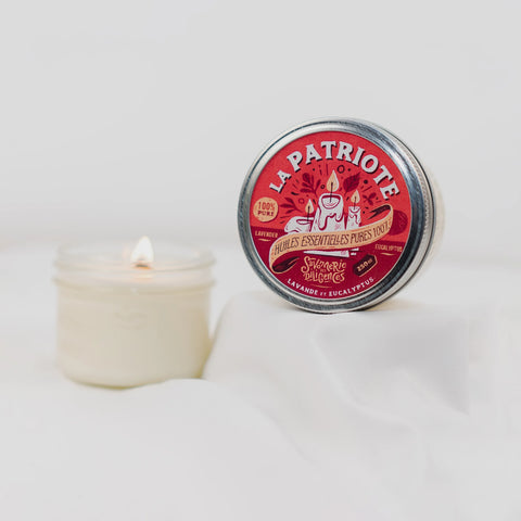 La Patriote Candle - Savonnerie des Diligences