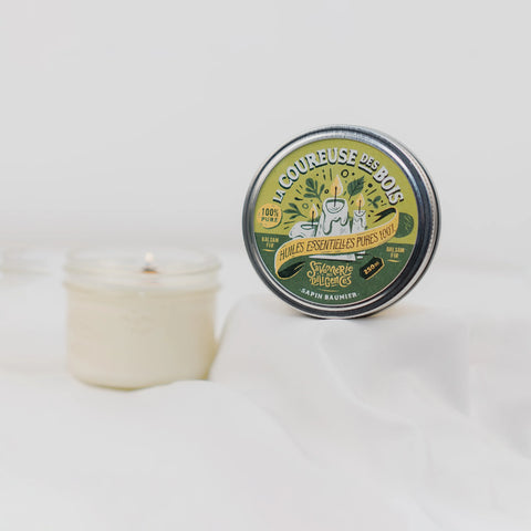 The Coureuse des bois candle - Savonnerie des Diligences