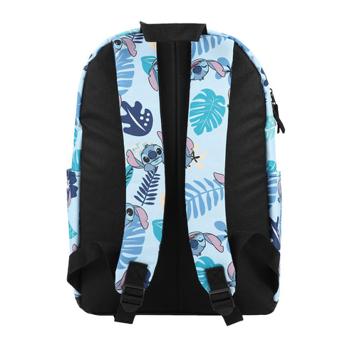 Lilo & Stitch Big Face Tropical Leaves 17" Backpack