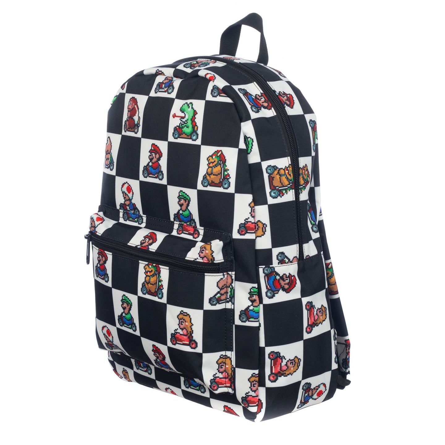 NINTENDO - Super Mario Kart Checker Qt Backpack