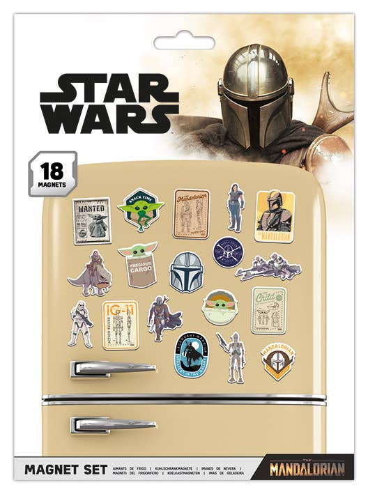 Set d'aimants Star Wars : le Mandalorian (chasseur de primes)