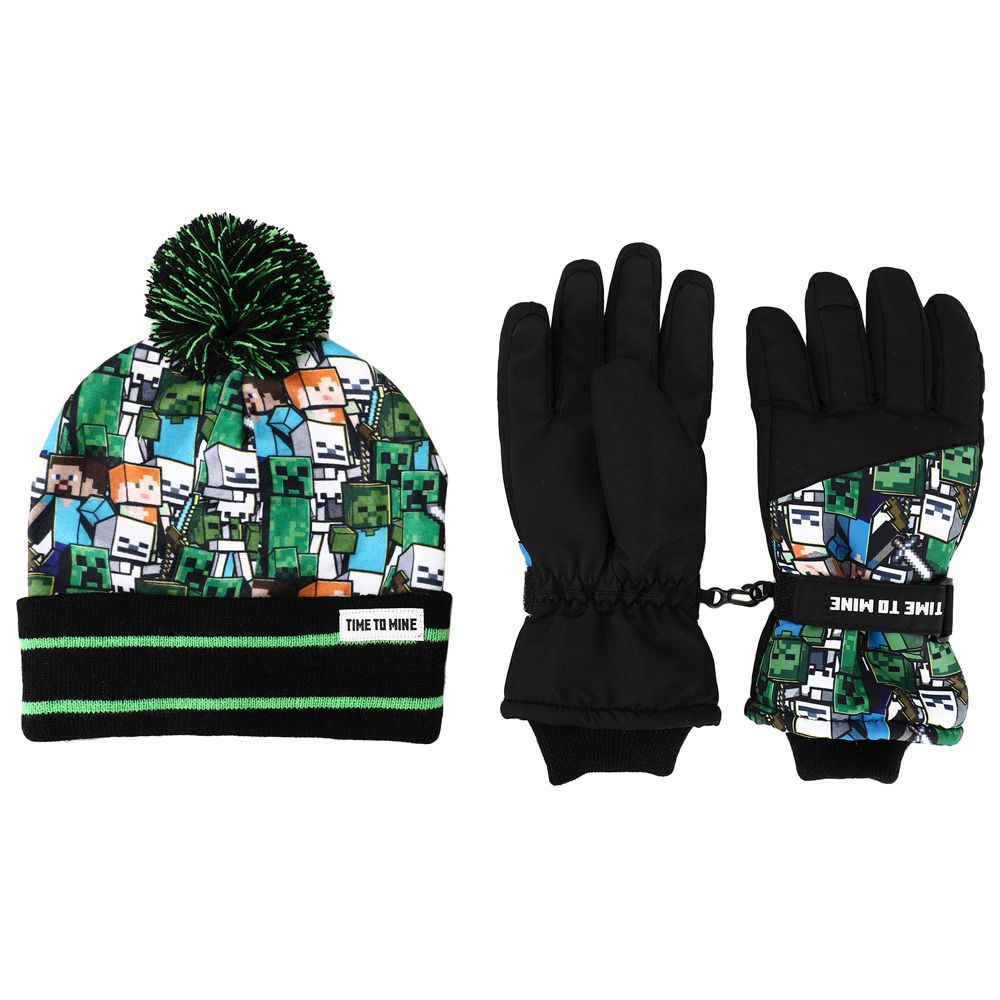 Tuque et gants - Minecraft