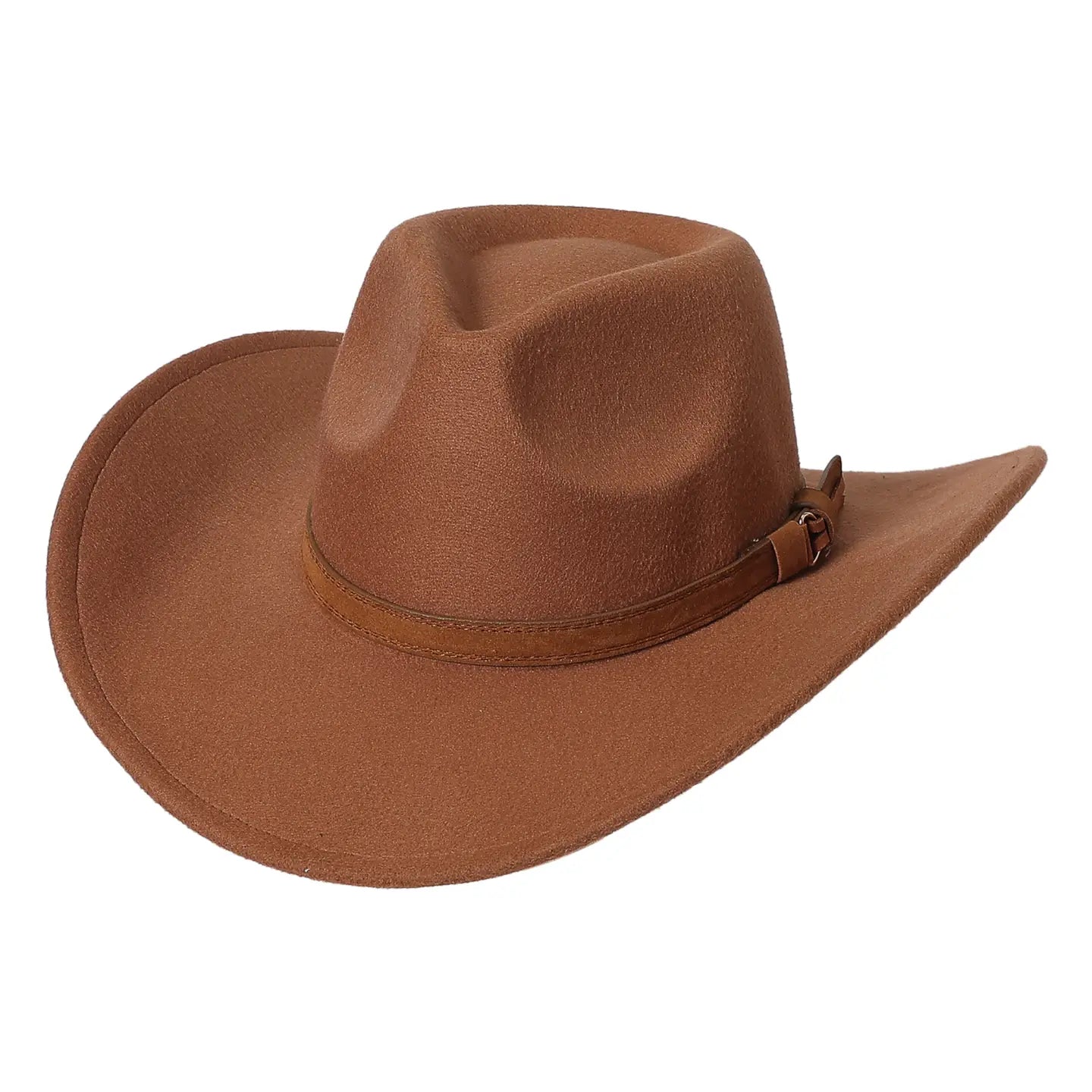 Chapeau de cowboy brun