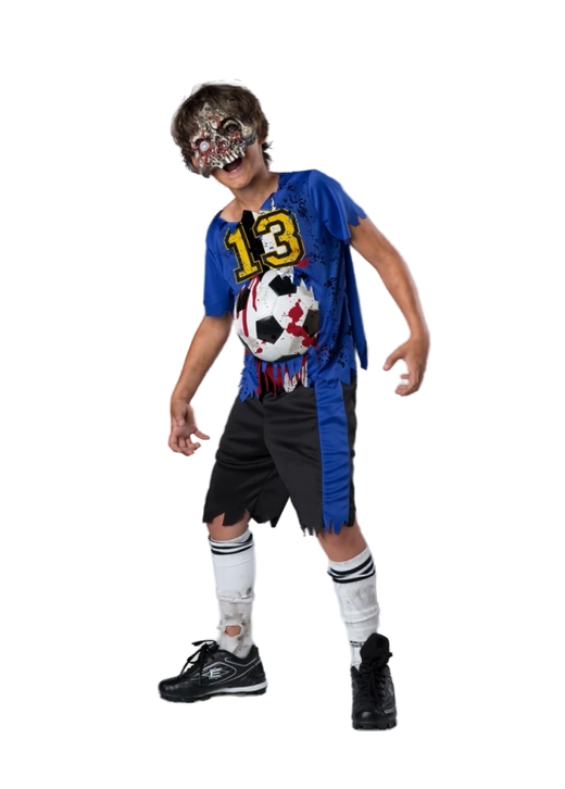 Zombie Soccer Player Costume - Child