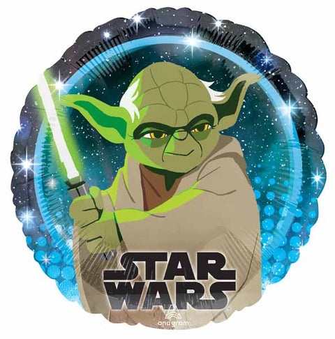 Ballon star wars yoda standard - 18"