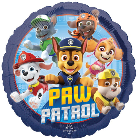 Ballon paw patrol rond standard - 18"