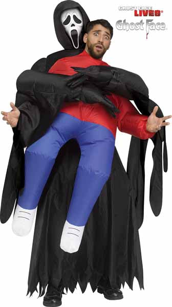 Costume gonflable - Ghost Face - Adulte