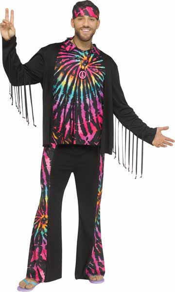 Psychedelic Hippie Costume - Adult