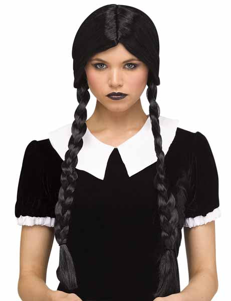 Long Double Braid Wig - Black